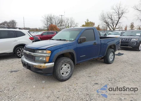 2005 Chevrolet Colorado из США, поврежденный, VIN 1GCDT148558176999